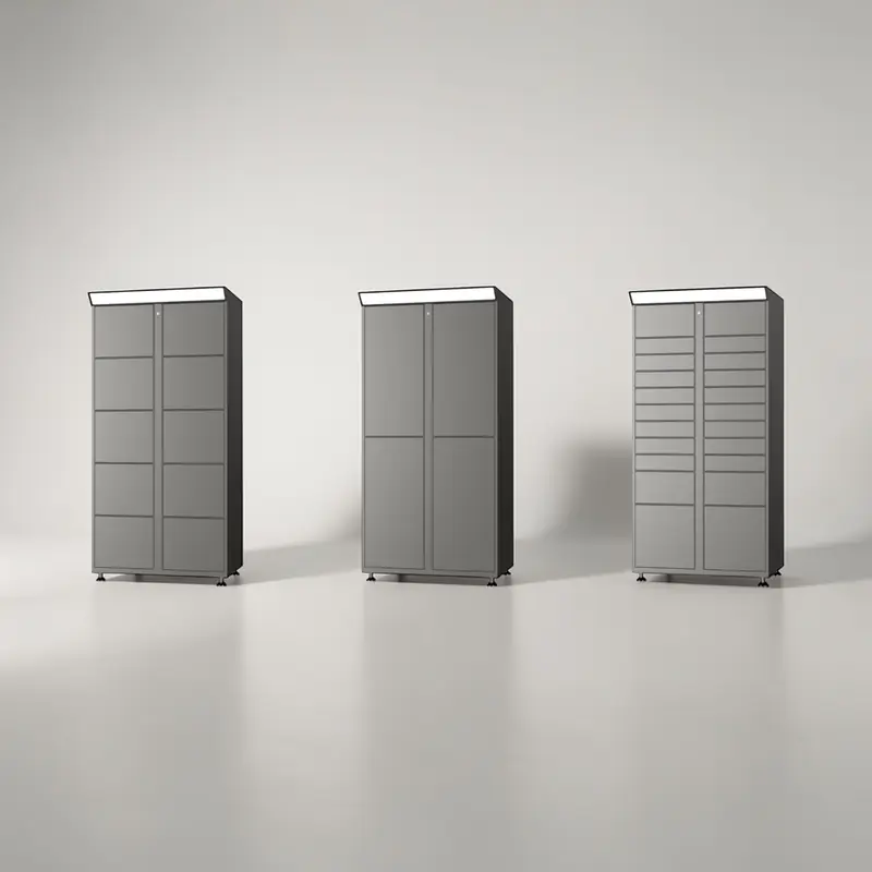 ReadyLockers smart lockers for university student housing package rooms